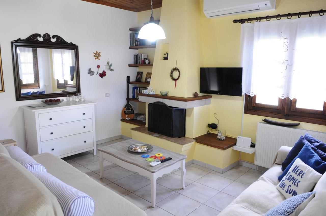 Athos View Villa By The Sea ออร์โมส ปานากีอาส ภายนอก รูปภาพ