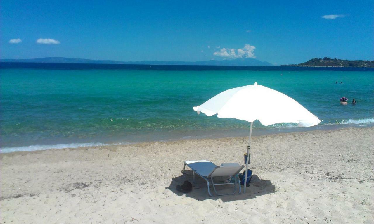 Athos View Villa By The Sea ออร์โมส ปานากีอาส ภายนอก รูปภาพ