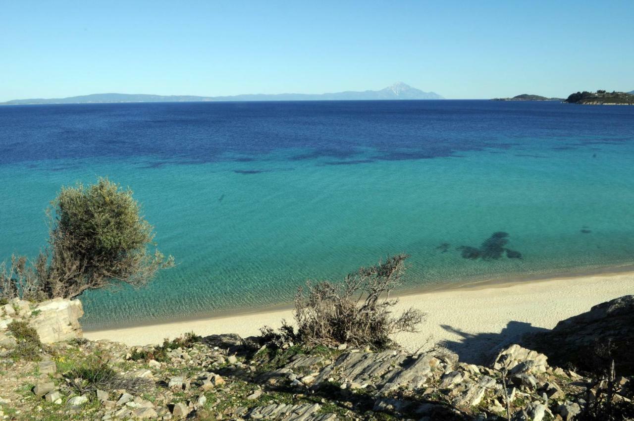 Athos View Villa By The Sea ออร์โมส ปานากีอาส ภายนอก รูปภาพ