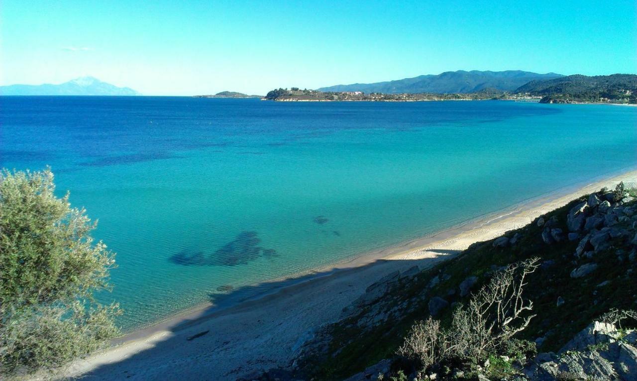 Athos View Villa By The Sea ออร์โมส ปานากีอาส ภายนอก รูปภาพ