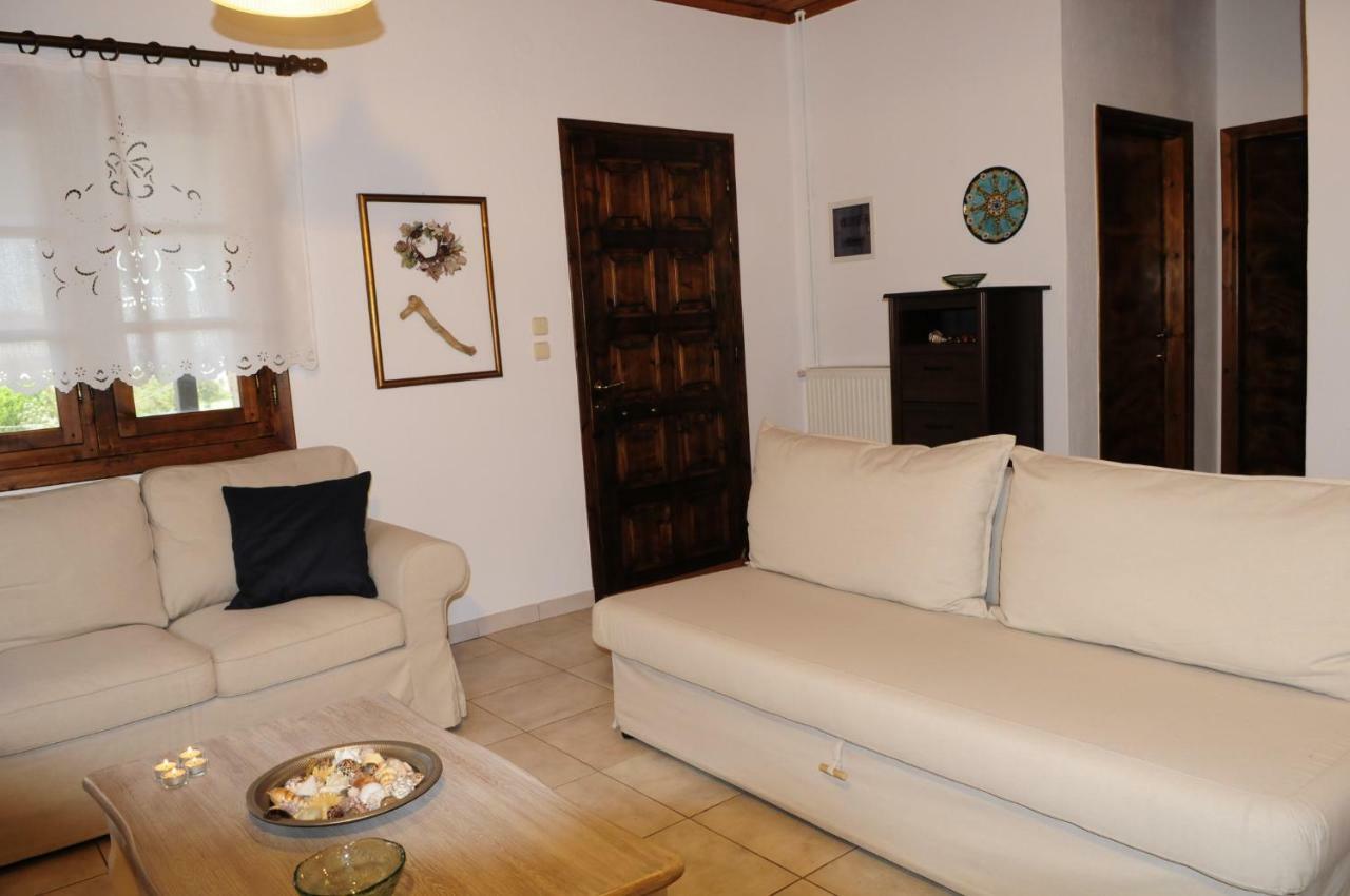Athos View Villa By The Sea ออร์โมส ปานากีอาส ภายนอก รูปภาพ