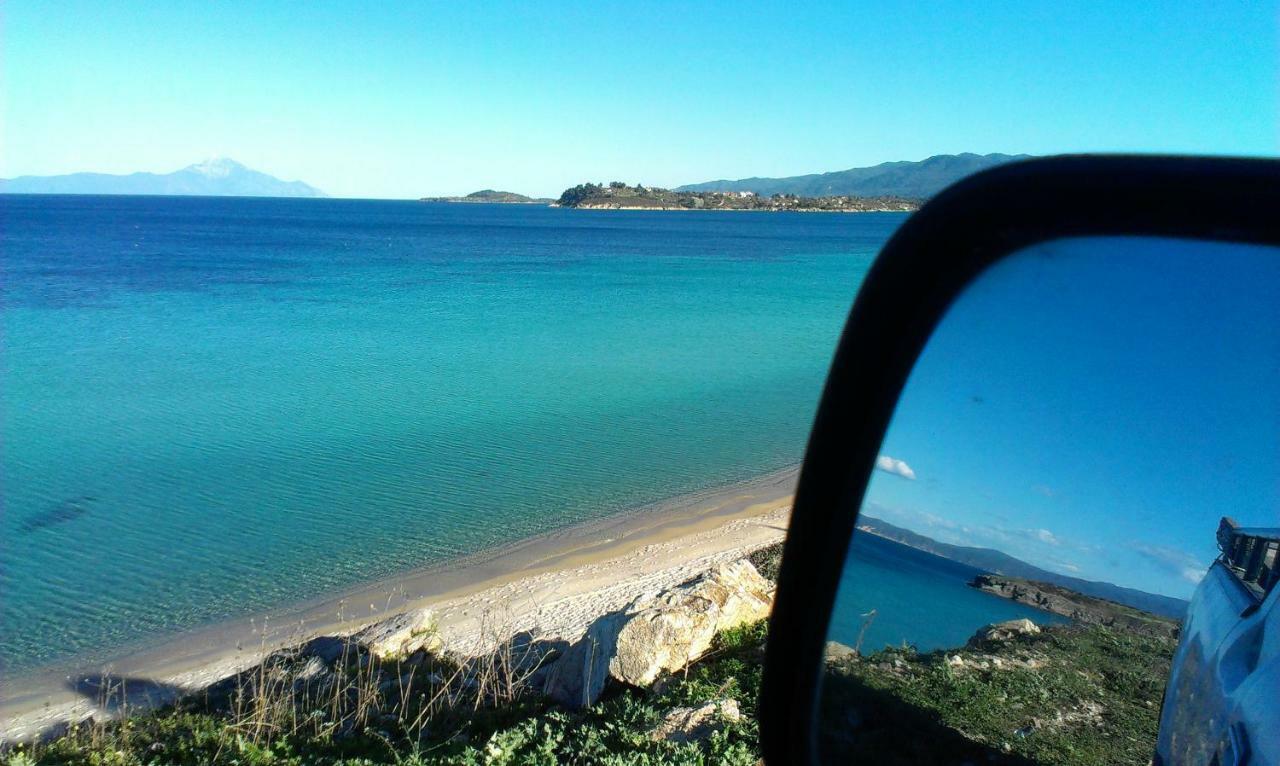 Athos View Villa By The Sea ออร์โมส ปานากีอาส ภายนอก รูปภาพ