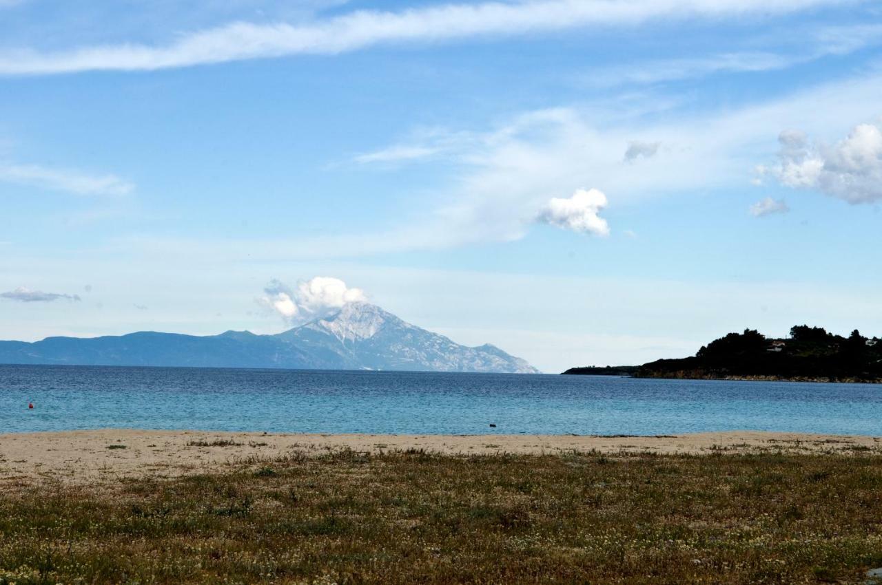 Athos View Villa By The Sea ออร์โมส ปานากีอาส ภายนอก รูปภาพ