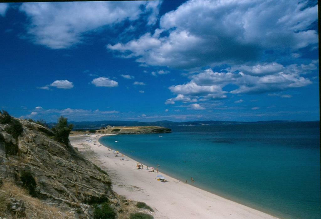 Athos View Villa By The Sea ออร์โมส ปานากีอาส ภายนอก รูปภาพ