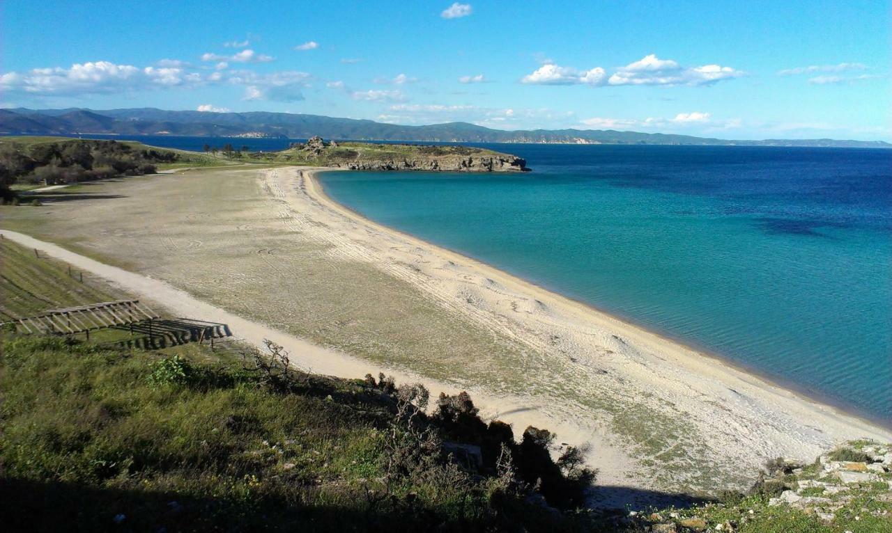 Athos View Villa By The Sea ออร์โมส ปานากีอาส ภายนอก รูปภาพ