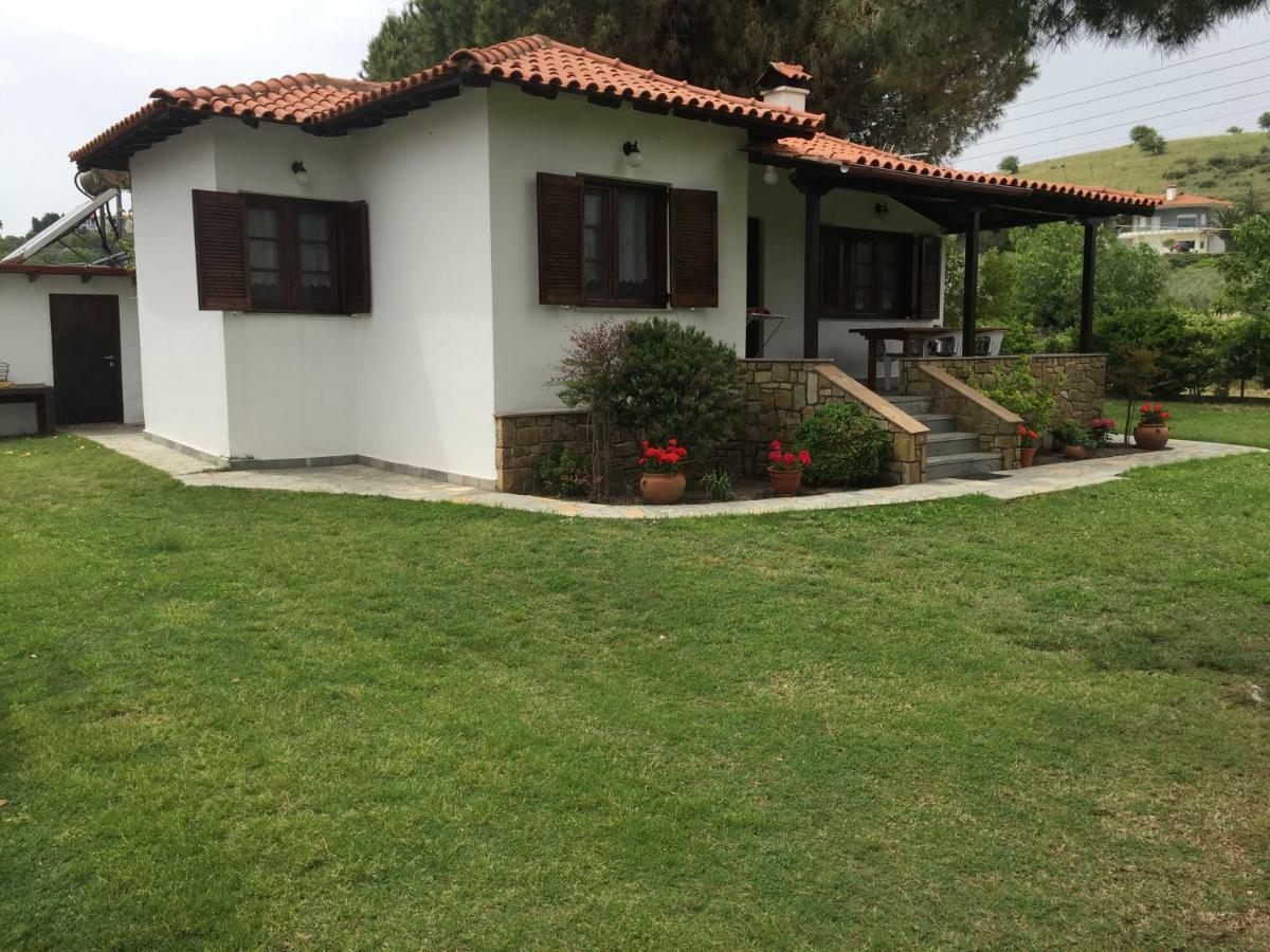 Athos View Villa By The Sea ออร์โมส ปานากีอาส ภายนอก รูปภาพ
