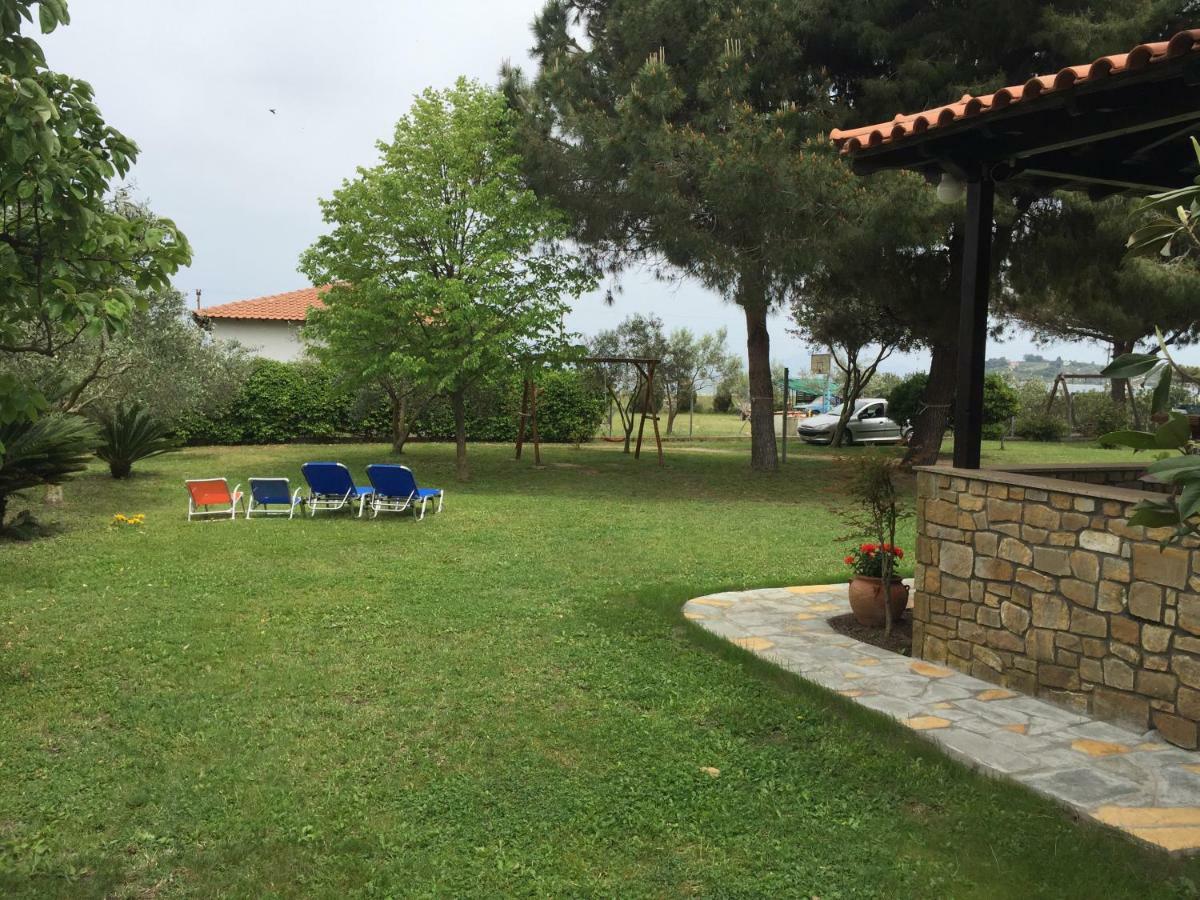 Athos View Villa By The Sea ออร์โมส ปานากีอาส ภายนอก รูปภาพ